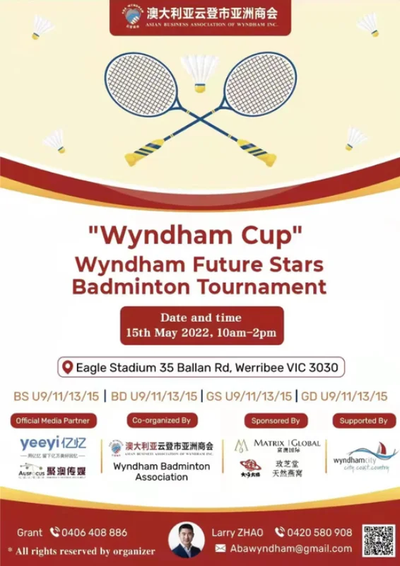 Wyndham Future Stars Badminton Tournament